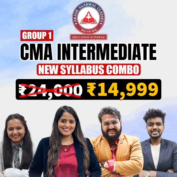 Picture of CMA INTER COMBO  - GROUP 1 (New Syllabus) 