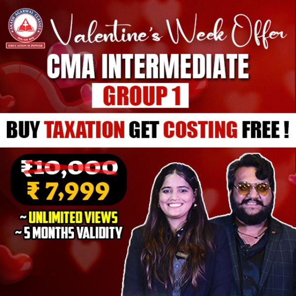 Picture of CMA INTER G1 TAXATION & COSTING COMBO [VALENTINE WEEK OFFER]