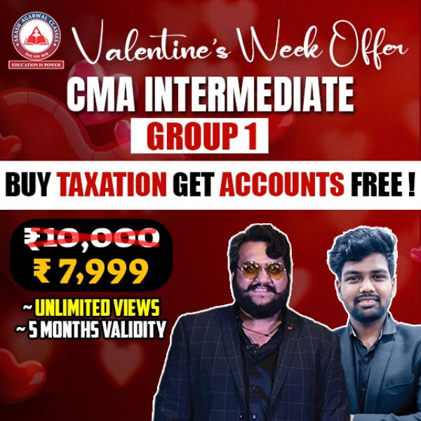 Picture of CMA INTER G1 TAXATION & ACCOUNTS COMBO [VALENTINE WEEK OFFER]