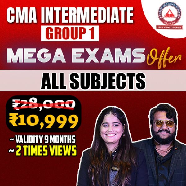 Picture of CMA INTER GROUP 1 COMBO- [MEGA EXAM DHAMAKA OFFER]