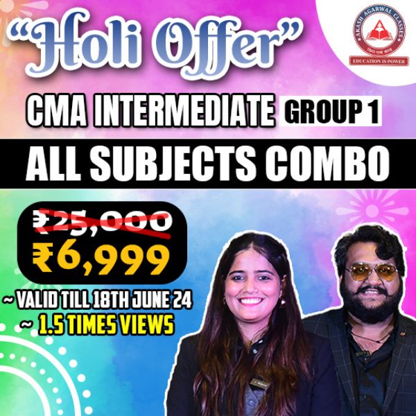 Picture of CMA INTER GROUP 1 COMBO [ HOLI EXAM OFFER]