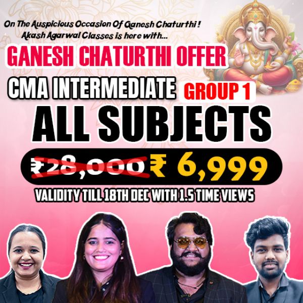 Picture of CMA INTER GROUP 1 COMBO [GANESH CHATURTHI OFFER]