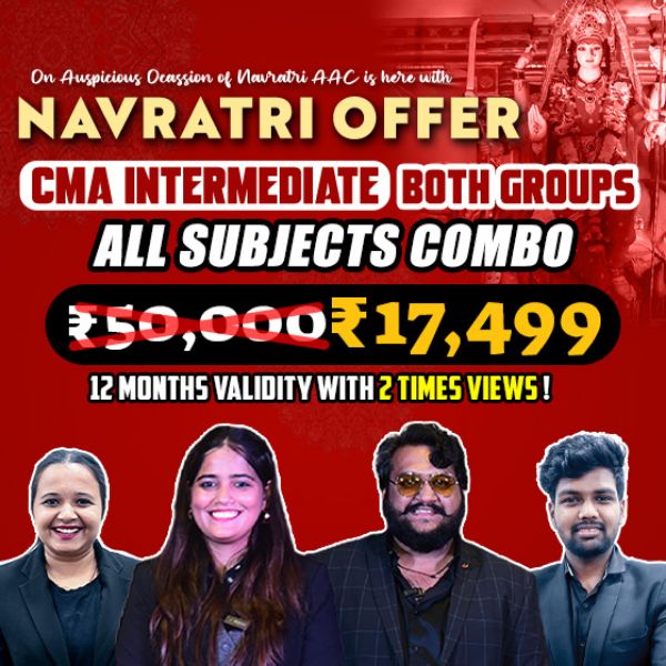 Picture of CMA INTER BOTH GROUP COMBO (NEW SYLLABUS)-[NAVRATRI OFFER]