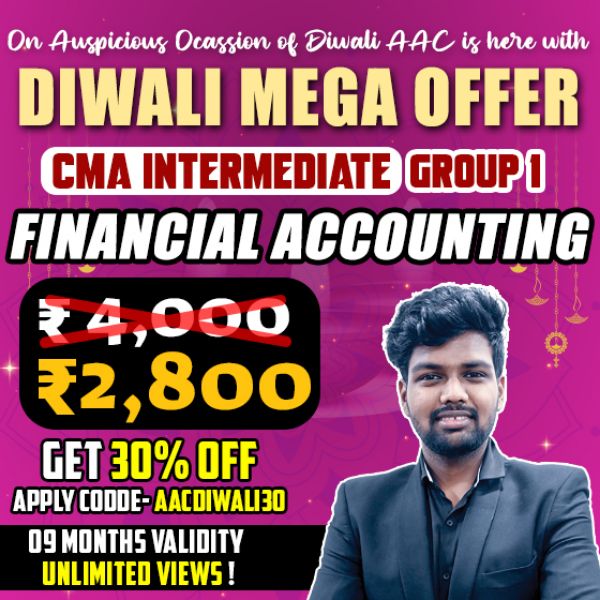 Picture of Paper-6- Financial Accounting - By Prof. Harsh Agarwal 