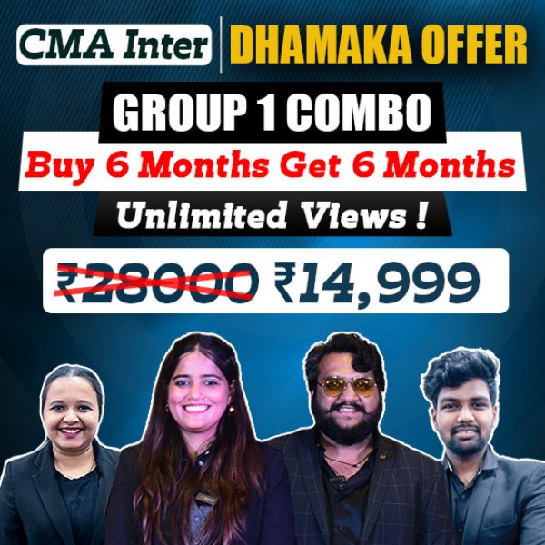 Picture of CMA INTER G1 COMBO [RESULT DHAMAKA OFFER] 