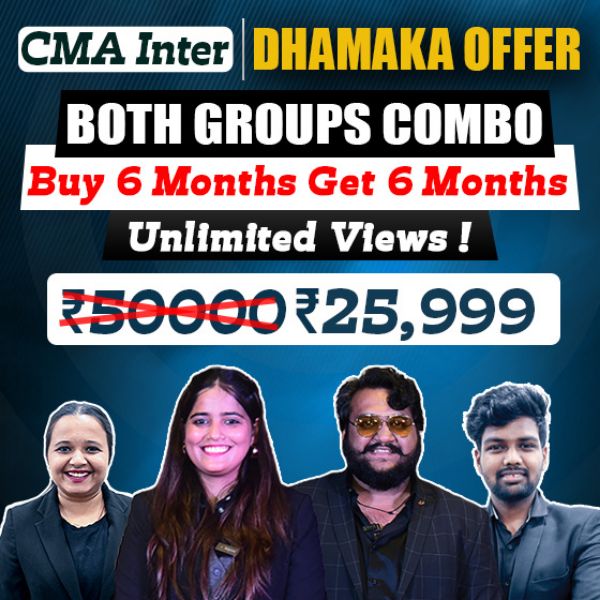 Picture of CMA INTER BOTH GROUP COMBO [RESULT DHAMAKA OFFER] 