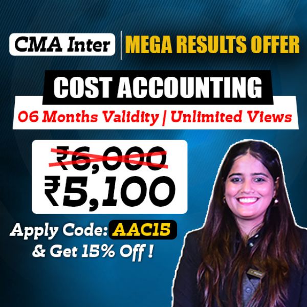 Picture of CMA INTER GROUP 1 - COST ACCOUNTING [MEGA RESULT OFFER]