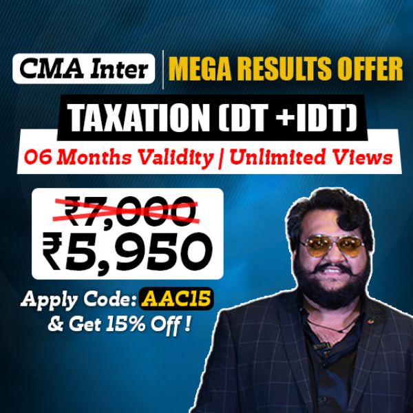 Picture of CMA INTER GROUP 1 - TAXATION [MEGA RESULT OFFER]