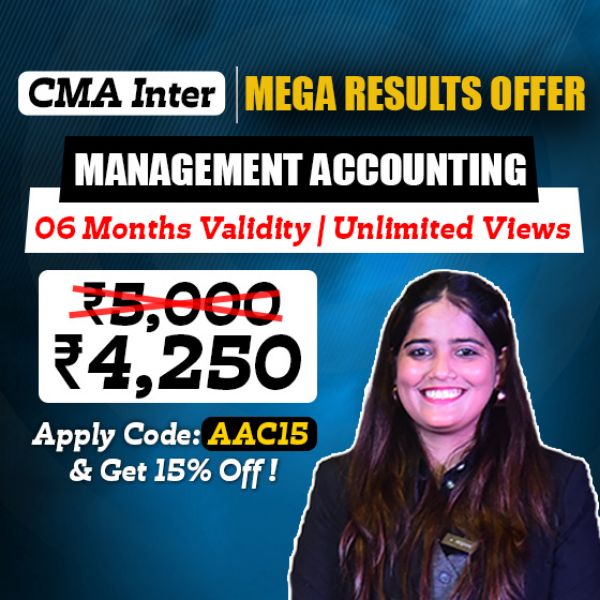 Picture of CMA INTER GROUP 2- MANAGEMENT ACCOUNTING [MEGA RESULT OFFER]