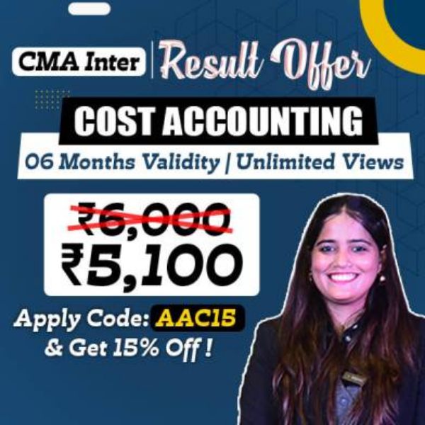 Picture of CMA INTER GROUP 1 - COST ACCOUNTING [RESULT OFFER]