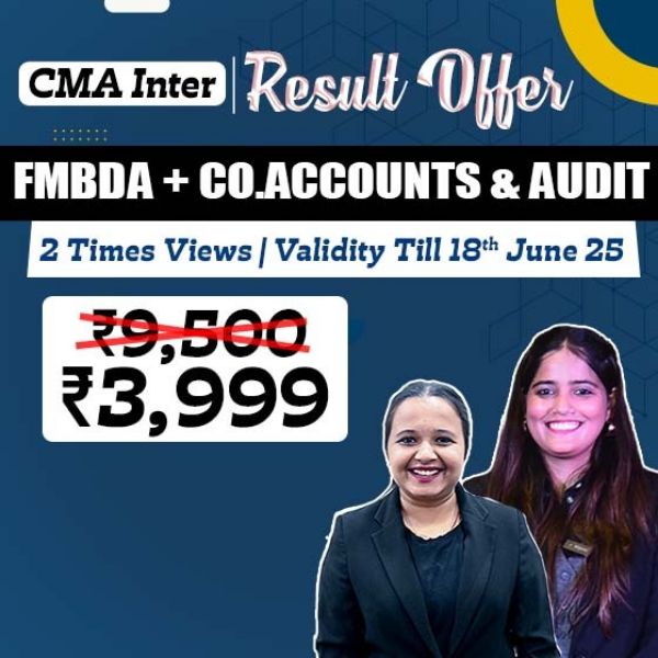 Picture of CMA INTER G2 FMDA & ACCOUNTS & AUDIT [RESULTS OFFER]