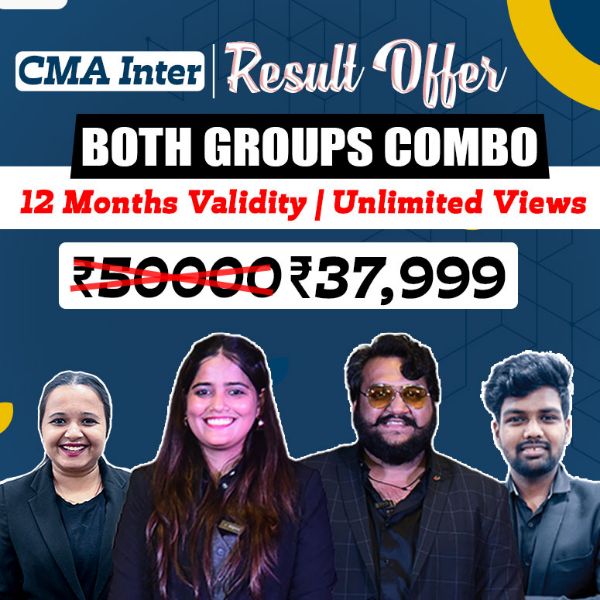 Picture of CMA INTER BOTH GROUP COMBO- NEW SYLLABUS  [RESULT OFFER]