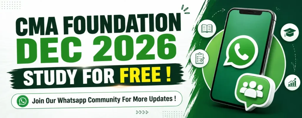 CMA Foundation Dec 26